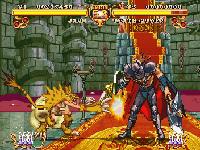 une photo d'Ã©cran de Golden Axe The Duel sur Sega Saturn